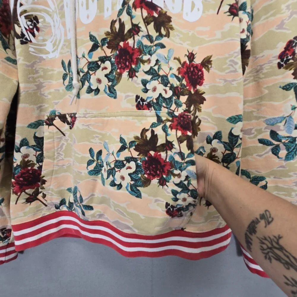 Billionaire Boys Club VINTAGE Floral Hoodie Sweatshirt Size Large